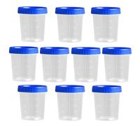 Instrumento para medidores, tazas medidoras multiusos,Tazas de mezcla de 120 ml Medidor 10 piezas - Vasos graduados lisos para la preparación de experimentos de laboratorio con cebos