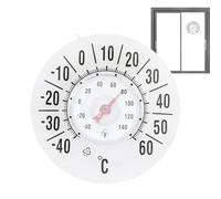 Instrumento para medir la temperatura interior, con pantalla de precisión, indicador de temperatura meteorológica de pared para exterior, para casa, dormitorio, interior, ventana, habitación o jardín