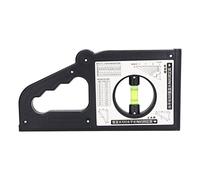 Instrumento para medir pendientes, inclinómetro multifuncional de ingeniería con escala clara y diseño en blíster fluorescente para construcción civil y decoración de interiores