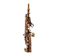 Instrumento Saxofón Nivel De Rendimiento Saxophone Si Bemol Instrumento Saxofón Recto (Color : 02)
