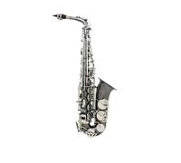 Instrumento saxofón Saxofón Alto Eb, Instrumento Profesional De Viento De Madera, Saxofón De Níquel Negro Con Funda, Correa, Boquilla, Accesorios Para Instrumentos (Color : Bk Nickel Plated)