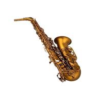 Instrumento Saxofón Saxofón Alto Eb Tune Instrumento Musical De Latón Saxofón Lacado En Oro Champán Con Estuche Rendimiento Profesional(B)