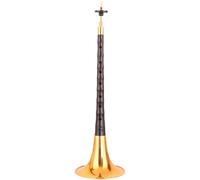 Instrumento Suona Poste De Ébano, Cuenco Chapado En Oro, Suona, Instrumento De Viento De Madera Con Cuerno Tradicional Chino, Con Accesorios (Color : G minor)
