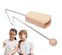 Instrumento vibraslap,Instrumento de percusión Vibra-Slap,Instrumento de percusión de madera - percusión Vibra Slap para ecos musicales fuertes para músicos, actuaciones en el escenario,