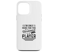 Instrumentos armónicos I'm Only Here For The Harmonica Player Carcasa para iPhone 13 Pro Max