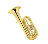 Instrumentos Bombardino Trompeta De Si Bemol/tres Teclas Planas Trompeta Grande Trompeta De Tres Teclas Rectas Trompeta Pequeña(Tuba)