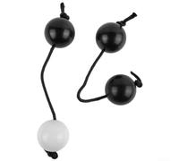 Instrumentos de huevo de arena Asalato diseñados para una fácil interpretación. Descubre el arte de la creación rítmica hoy (negro y blanco)