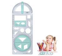 Instrumentos De Medición: Ayudas Creativas Para El Aprendizaje De Matemáticas, Regla De Dibujo Geométrico, Regla Geométrica, Plantilla De, Reglas Y Plantillas De Dibujo, Herramienta De Medición