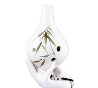 instrumentos de tocador, Ocarina de 6 agujeros for principiantes, introducción al instrumento Alto a seis agujeros, estudiantes, regalo for adultos, flauta de Ocarina (color: O) (Color : I)