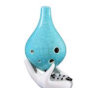 instrumentos de tocador, Ocarina de 6 agujeros for principiantes, introducción al instrumento Alto a seis agujeros, estudiantes, regalo for adultos, flauta de Ocarina (color: O) (Color : E)