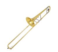 Instrumentos De Trombón Trombón Alto Trombón De Corredera Si Bemol Instrumento Metal Occidental Lacado En Oro(Mezzo-soprano in B♭)
