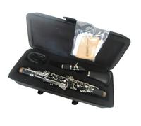 Instrumentos De Viento De Madera Para Clarinete Cuerpo De Tubo De Ebonita Tono Eb Con Estuche De Almacenamiento Y Accesorios