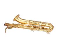 Instrumentos De Viento De Saxofón Plano E De Barítono De Latón Con Estuche Y Accesorios Saxofón para estudiantes (Color : 03)