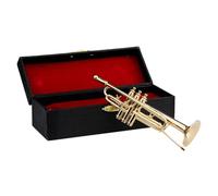 Instrumentos Musicales En Miniatura - Adorños Modelo De Instrumento Musical Chapados En Oro | Modelo Decorativo De Saxofón Alto En Miniatura | Para Estantería, Mesa, Oficina, Acento, Regalo Colecciona