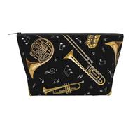 Instrumentos Musicales Impresión Clásica, Bolsa de artículos de tocador Bolsa de Maquillaje Bolsa de cosméticos Bolsa de artículos de tocador de Viaje portátil
