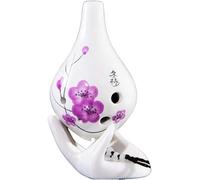 instrumentos musicales, instrumentos de cerámica, Ocarina, instrumento de ocarina, 6 agujeros Ocarina Principiantes Introducción al instrumento Alto a Seis agujeros Estudiantes Regalo for adultos Flau