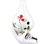 instrumentos musicales, instrumentos de cerámica, Ocarina, instrumento de ocarina, 6 hoyos Ocarina Principiantes Introducción al instrumento Alto a Seis hoyos Estudiantes Regalo for adultos Flauta Oca