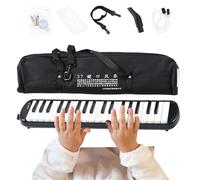 Instrumentos musicales Melodica - Piano de teclado Air 32 Instrumento de viento clave | Bloque con el teclado de armonio con bolsa de transporte, instrumento musical portátil y liviano para niños, est