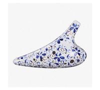 Instrumentos Musicales Ocarina De Porcelana Blanca Azul Ocarina Dolomita Profesional Hecha A Mano 12 Agujeros (Color : Alto F)