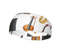 Instrumentos musicales: piano, guitarra, saxofón. Cintas para el cabello para hombres y mujeres. Diadema para correr. Cinta para el gimnasio que absorbe el sudor.