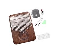 Instrumentos Musicales Profesionales Kalimba Caja De Resonancia De Tamaño Completo Con Piano Profesional Estilo Dedo Kalimba De 34 Teclas Con Estuche(34 keys C)