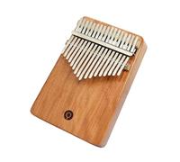 Instrumentos Musicales Profesionales Kalimba Kalimba Portátil Profesional Con Llave 17/21 Perfecta Como Regalo Para Principiantes(17mahogany)