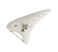 Instrumentos ocarinas de cerámica, Ocarina Alto C de 12 hoyos Multicolor(Bamboo)