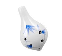 Instrumentos ocarinas de cerámica, Ocarina Cerámica Mini Portátil De Seis Agujeros for Principiantes Y Profesionales 9.5x5.5x4cm