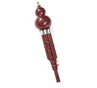 Instrumentos profesionales Hulusi, flauta de cucurbitáceas hecha a mano china, flauta de calabaza con llave C, con estuche, Musical de calabaza