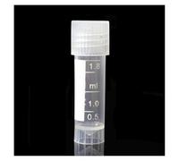 Instrumentos y Equipos de Laboratorio 20 tubos de criopreservación de 1,8 ml, tubos de congelación estables, viales de volumen for análisis de laboratorio, tubos de centrífuga con tapón de rosca.