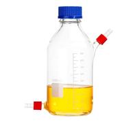 Instrumentos y Equipos de Laboratorio Botella de alimentación de muestreo for electrólisis de combustible microbiano de reactor (100/250/500/1000/2000 ml)(100ml 2 way)