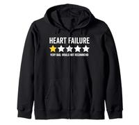 Insuficiencia cardíaca ECG médico Infarto de miocardio Cuidado de la Salud Sudadera con Capucha
