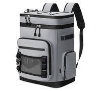 Insulated Backpack Cooler, Thermal Insulation Bag, 12.2x7.87x17.72 Inches Leak Proof 48 Cans Capacity Ice Chest Storage, Cooling Back Pack for Hiking, Beach, Fishing, Travel, Picnic, Work