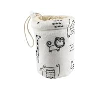 Insulated Bottle Sleeve, Thermal Beverage Carrier, botella de calor, 7 x 7 x 7,5 cm Shock-Absorbing Design, elástico, seguro fit, Baby Bottles & Travel Use Material: algodón