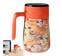 Insulated Coffee Server - Thermal Carafe for Beverage Keeping Warm | Stainless Steel Inner Lining Heat Retention Flask, Tabletop Coffee Tea Serving Pot Heat Preservation Vacuum Design 6.1x3.74 in