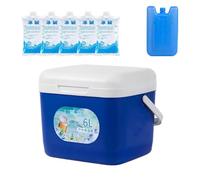 Insulated Cooler | 6L Leakproof Portable Long-Lasting | Picnic Cooler Box I