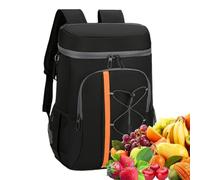 Insulated Cooler Backpack - Portable Ice Chest Pack, Waterproof with Thermal Lining, Lightweight Camping Cooler for Men Women in Beach Picnic Hiking, Travel Outdoor Use, for Adventure Trips