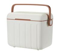 Insulated Cooler, Outdoor Ice Chest, 6l Portable Box with 6 Ice Packs, Leakproof Thermal Container, Lightweight Carry Solution, Ideal for Drinks, Hiking, Camping, Travel, Beach, 10.63x9.45x7.48 Inches