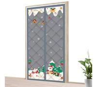 Insulated Curtains - Thicken Magnetic, Windproof Design, Heavy-Duty Cover | Magnetic Curtains For Patio, Outdoor Room, Protection, Doorway, Apartment, Home, Men, Women