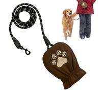 Insulated Dog Lead, Cold Weather Pet Control, Thermal Rope for Comfort Grip, Warm Anti Slip Handle Construction, Outdoor Pet Walking Gear, Dog Leading Rope for Running Hiking Commuting Travel