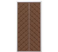 Insulated Door Curtains - Thermal Energy Saving Panel for Exterior Interior Doors | Fabric with Light Blocking and Noise Reducing Properties, Keeps Rooms Warm or Cool 39.37x82.68 in