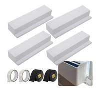 Insulated Foam Air Conditioner - Gap Sealing Foam Block, 9.9 Inch Energy Saving Draft Stopper, Home Upgrade Full Surround Design, Climate Control Noise Reduction, Insulation Solution for Bedroom Use