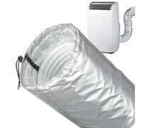 Insulated Hose Cover Air Conditioner, Heat-Resistant Dustproof Sleeve, Ac Exhaust Tubes, 150x28cm, Thermal Wrap for Home, Hotel, Dormitory, and Restaurant Use Domestic Professional