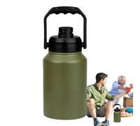 Insulated Ice Bucket, 2L Ice Storage Container with Handle, Multiusos Water Bottle for Hotel, Travel, Fishing, Kitchen, Pool, Camping, Restaurante, Picnic, Outdoor Beverage Use