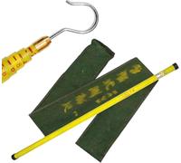 Insulated Lightweight Telescopic Height Measuring Rods/Epoxy Resin Tower Ruler, High-Voltage with Carry Bag, Electric Power Measuring Distance Rods(Orange Yellow-1pack,15m/49.2ft)