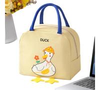 Insulated Lunch Bag - Cute Duck Thermal Tote | Leakproof Cooler Box