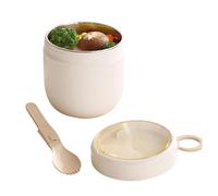 Insulated Lunch Containers - 600ml Insulated Leakproof Box With Handle | Companion To Carry Soup, Porridge, And Fresh Fruit, Meeting Varied Meal Needs At School, The Office, Or On A Picnic. Its 600ml