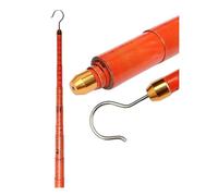 Insulated Measurement Rod, Telescopic Height Measuring Pole | Lightweight Lineman/Telecoms Workers/Engineers Insulated Tower Ruler(1800cm/59ft)