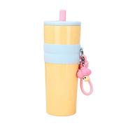 Insulated Mug, Coffee Tumbler, 800ml Anti-Fall Heat Retaining Reusable Stainless Steel Water Bottle with Lid and Straw for Business Trips Work Gym Car Outdoor, 3.35x3.35x9.06 In