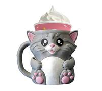 Insulated Pint Holder, Ice Cream Sleeve, 5.9x4.72x4.52 Inches Pint Holder with Handle Grip, Cow Design Sleeve, Dessert Holders with Cute Style, Cooling Holders for Kitchen and Picnic